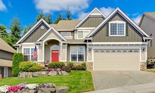 Exterior house washing services image